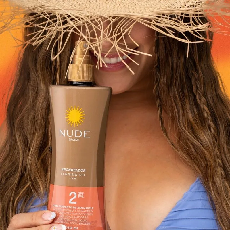 Bronceador Tanning Oil Nude 240 ml