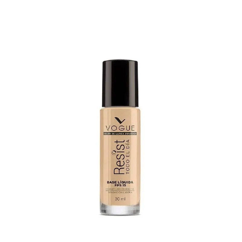 Base Líquida Resist Vogue Larga Duración 24H 30Ml