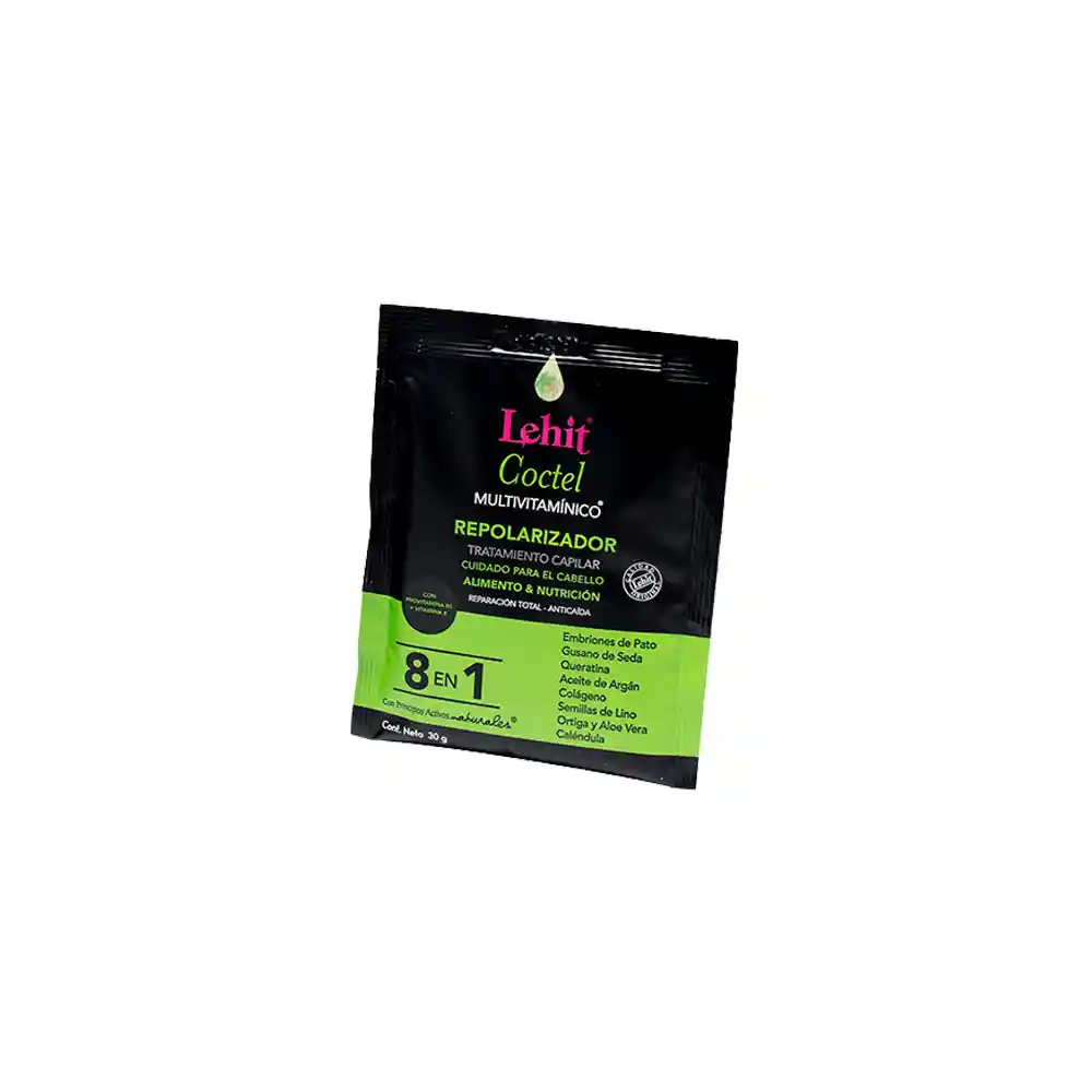 Coctel Multivitamínico 8 en 1 Lehit Sachet 30g