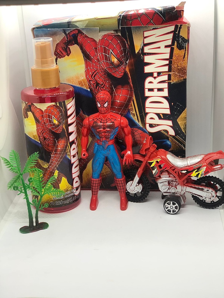 Loción+Juguete Spider-Man Niño Natural Spray 250ml