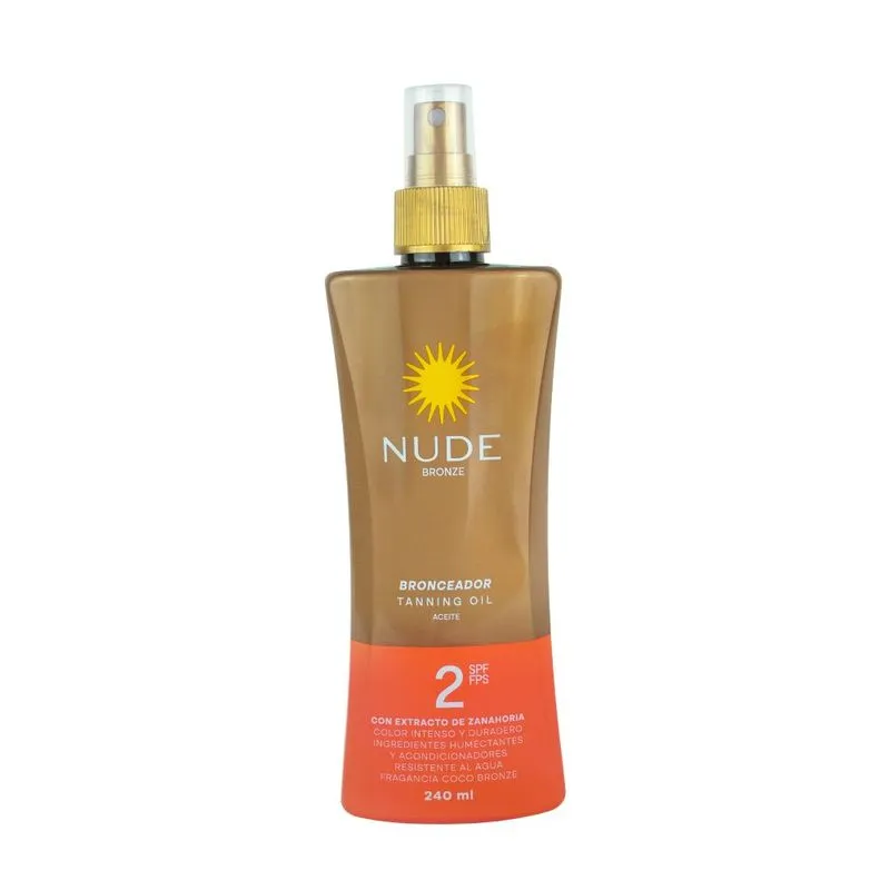 Bronceador Tanning Oil Nude 240 ml