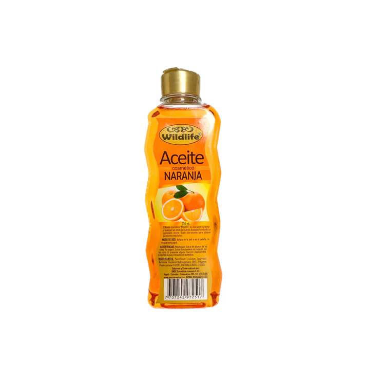 Aceite Cosmetico Naranja  Wildlife 250ML