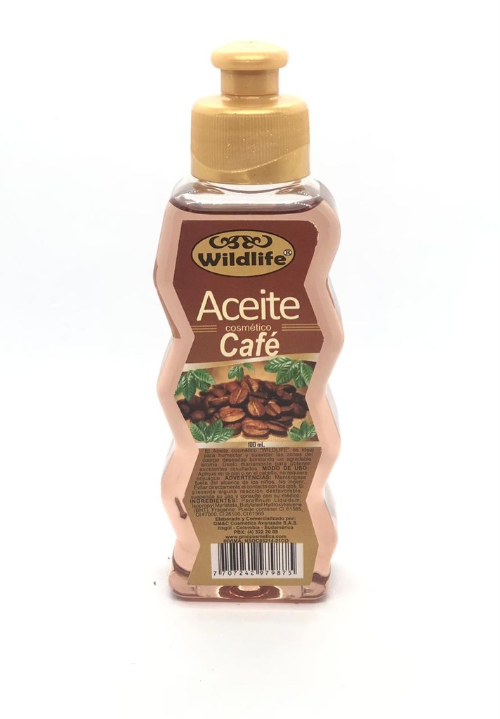 Aceite Cosmetico Café Wildlife 100ML