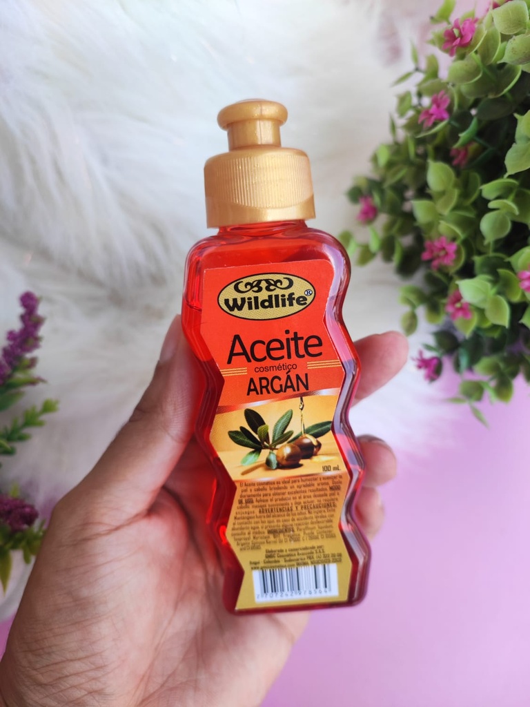 Aceite Cosmetico Argan Wildlife 100ML