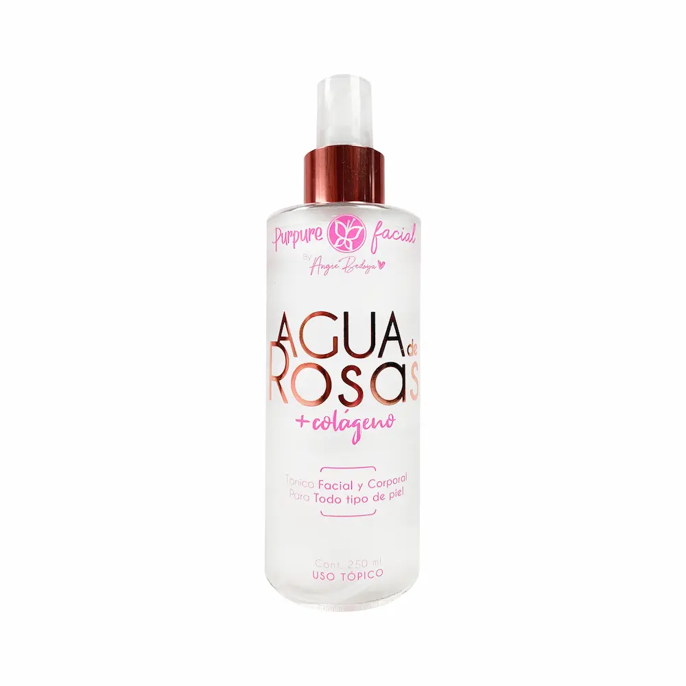 Tónico Agua de Rosas y Colágeno Purpure 250 ml