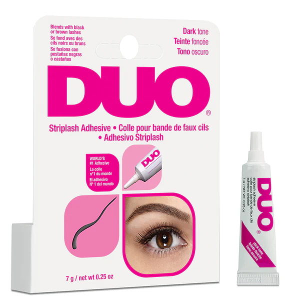 Pegante Pestañas Duo Negro (Fucsia)