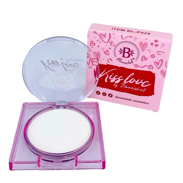 Polvo Compacto Traslucido Mini Kiss Love Bloomshell