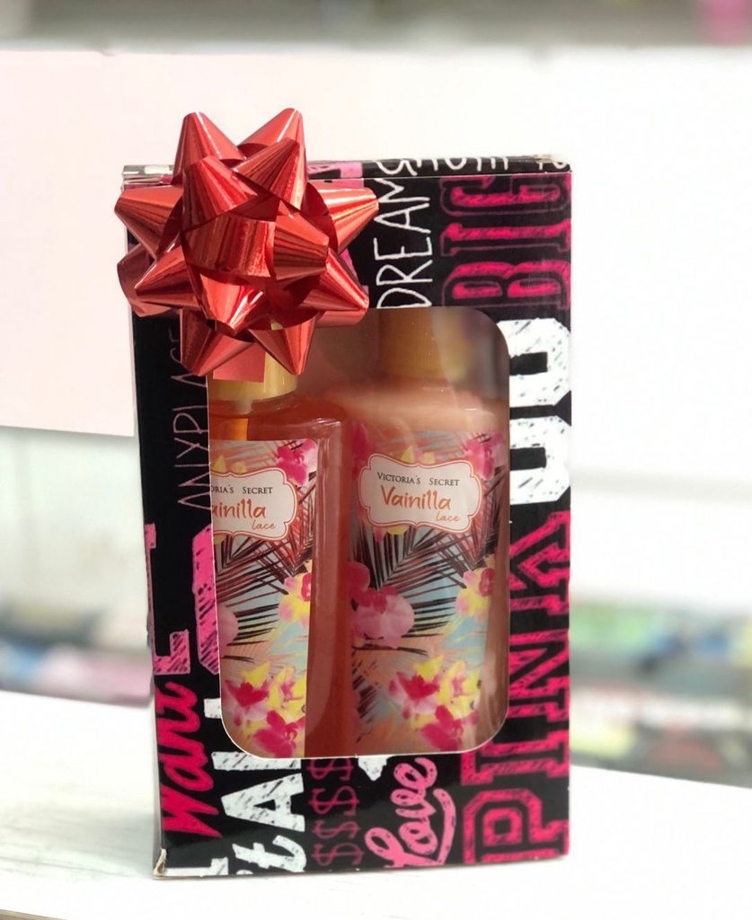 Caja Duo Crema y Splash Replica Victoria ´s Secret 125ml