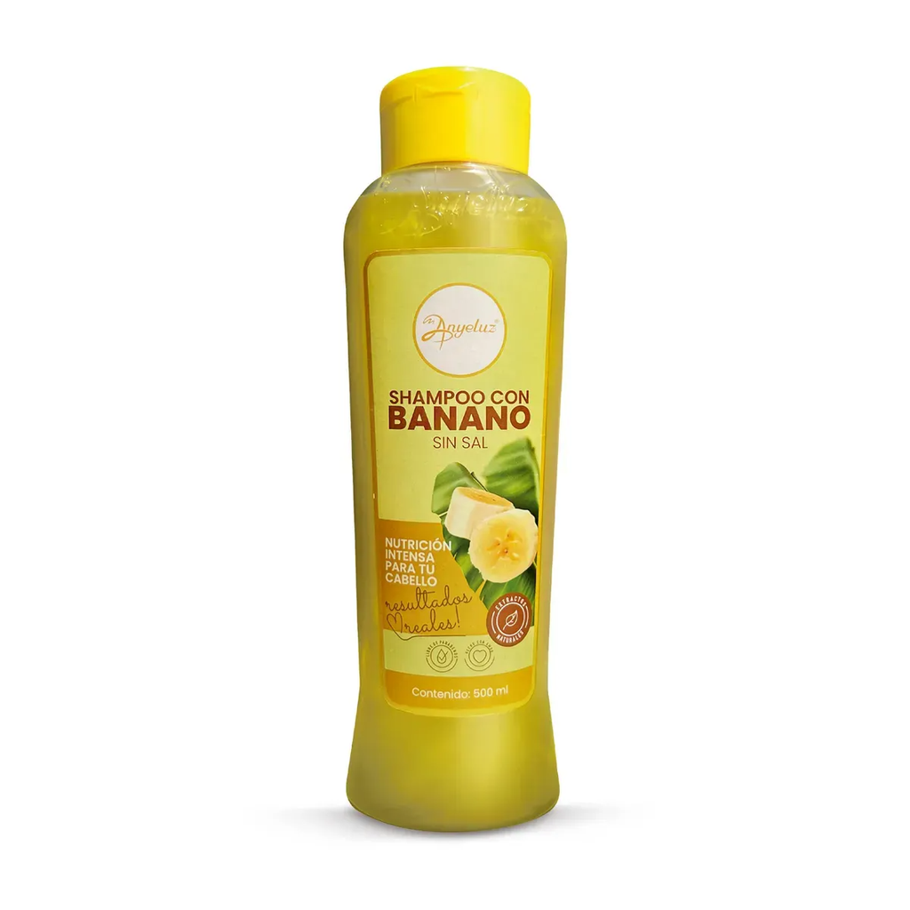 Shampo Con Banano Anyeluz 500 ml