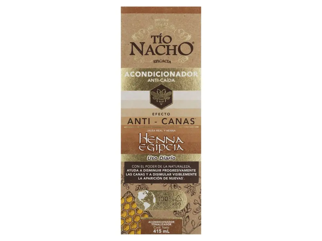 Acondicionador Henna Egipcia Tio Nacho 415 ml