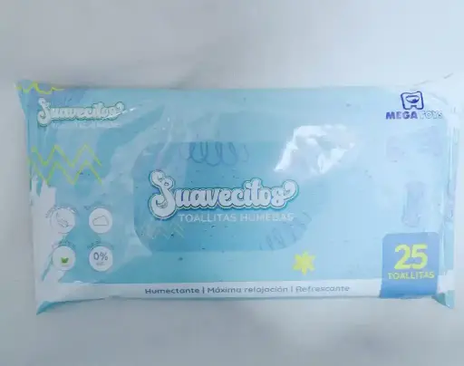 [ENC0000000000428COR] Pañitos Humedos Suavecitos X25 Toallitas