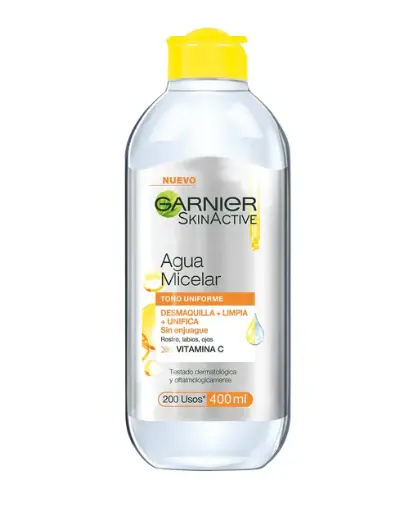 [ENC0000000000062ACC] Agua Micelar Vitamina C Garnier 400 ml