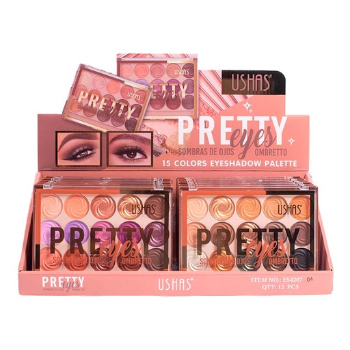 [ENC0000000000836MAQ] Paleta de Sombras Pretty Eyes Ushas